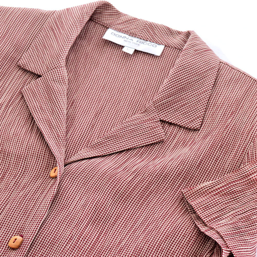 NEW NWT Designer Donna Ricco Shirt Top Blouse 12